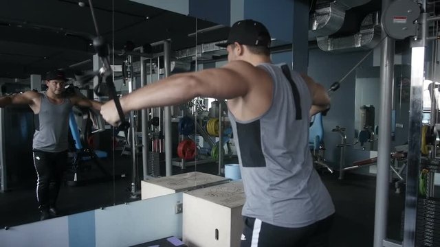 Man does cable crossover fly