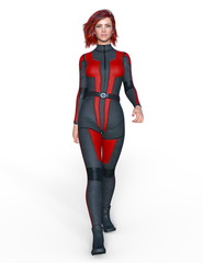 Fototapeta premium スーパーウーマン