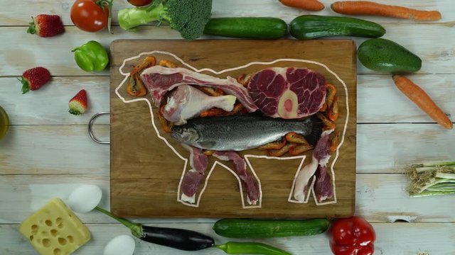 Keto diet guide stop motion