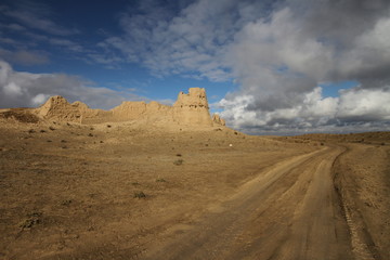 Sauran Silk road fort