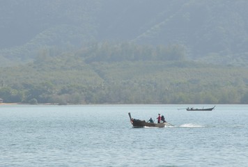 Thaïlande, Baie Phang Nga, pêcheurs traditionnels