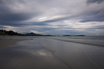 Dramatic Sky Beach