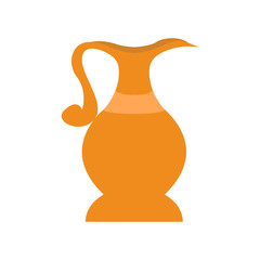 Isolated traditional jug