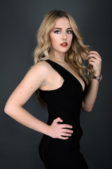 Beautiful woman with perfect fresh clean skin