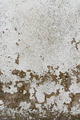 The vertical view of old,white, grey grunge concrete texture or background. Copy space. graphical resource