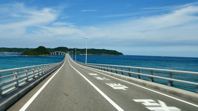 ドライブ　角島大橋