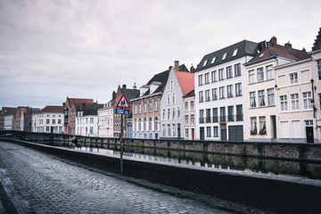Fototapeta na wymiar Bruges cityscape, Belgium