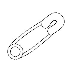 clothes pin wire icon vector illustration design