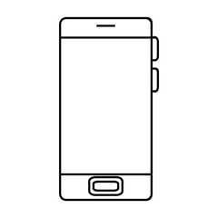smartphone device isolated icon vector illustration design