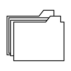 folder document isolated icon vector illustration design