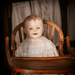 Antique baby doll