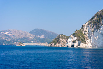 Fototapeta na wymiar Zakynthos Island in Greece