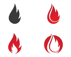 Fire flame Logo Template
