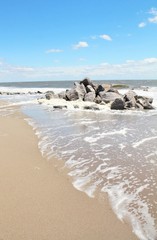 Rocky coastline of Edisto Beach In Charleston, South Carolina - 191574589