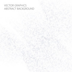 Abstract vector background. Hexagon pattern. White texture.
