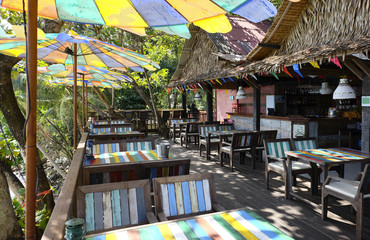 Interior of the restaurant