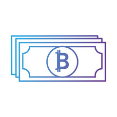 Obraz premium bill virtual money icon vector illustration design