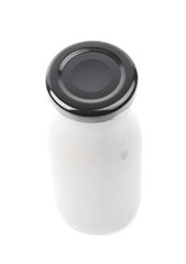 White sauce in a bottle isolated