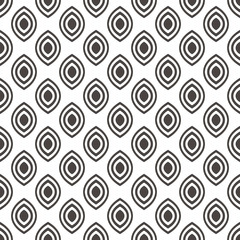 Pattern Abstract Geometric Wallpaper Vector illustration. background. black. on white background