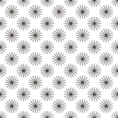 Pattern Abstract Geometric Wallpaper Vector illustration. background. black. on white background.