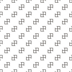 Pattern Abstract Geometric Wallpaper Vector illustration. background. black. on white background.