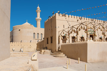 Nizwa traditional Arabic town 
