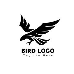 abstract eagle elegant flying art