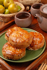 Taiwan's famous cake - Meat pasties    