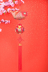 chinese new year fish ornaments for decoration