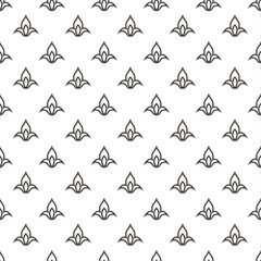 Pattern Abstract Geometric Wallpaper Vector illustration. background. black. on white background.
