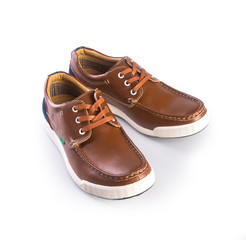 shoe. men's fashion shoes on a Background.