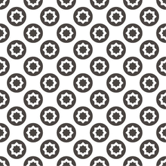 Pattern Abstract Geometric Wallpaper Vector illustration. background. black. on white background.
