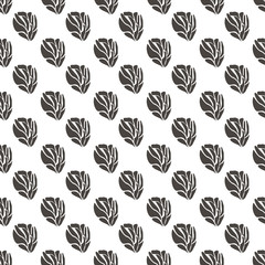 Pattern Abstract Geometric Wallpaper Vector illustration. background. black. on white background