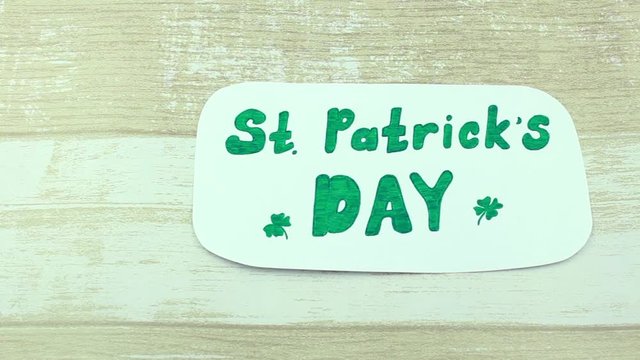 St. Patrick's Day on paper