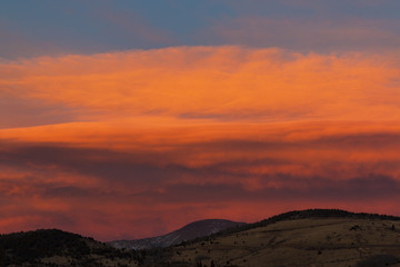 Obraz premium Cripple Creek Sunset