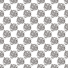 Geometrical pattern. Endless texture for your design. Wrapping, textile, web. on white background