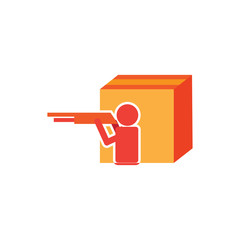 Hunt Box Logo Icon Design