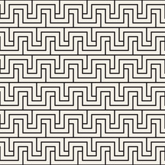 Vector seamless lattice pattern. Modern stylish texture with monochrome trellis. Repeating geometric grid. Simple design background...