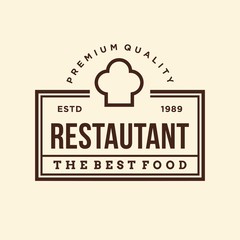 Restaurant-vector logo/icon illustration
