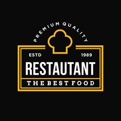 Restaurant-vector logo/icon illustration
