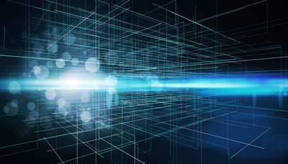 Abstract futuristic technological background