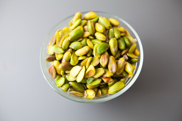 Raw pistachio healthy Snack