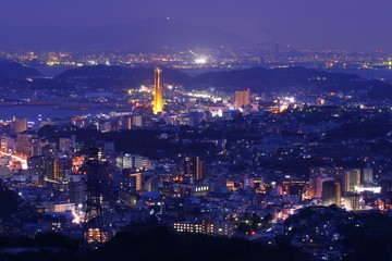 Fukuoka night view