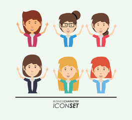 Business character design