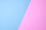 blue and pink or purple pastel paper color for background