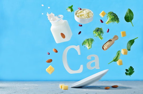 Flying foods rich in calcium