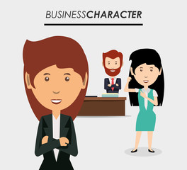 Business character design