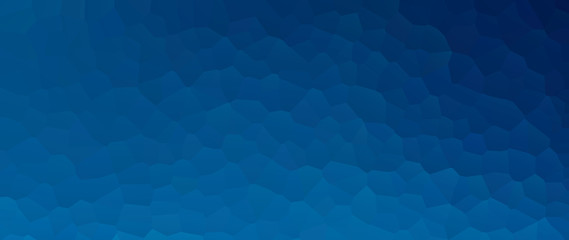 Panorama banner with an abstract blue texture