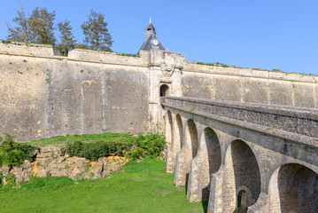 Blaye Citadel, world heritage site in Gironde, France