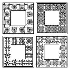 Obraz premium Vintage ornamental frames